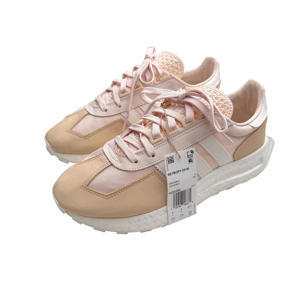 Adidas Retropy E5 W Sneaker Boost Pink Tan Retro Running HQ4386‎ Sz 10.5W/9M